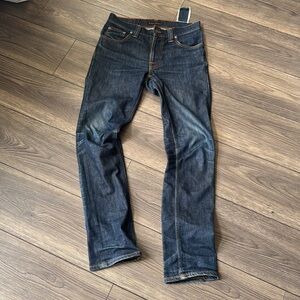 Japanese brand Nudie Jeans Slim Jim Vintage Mens Denim Pants Jeans Size 30